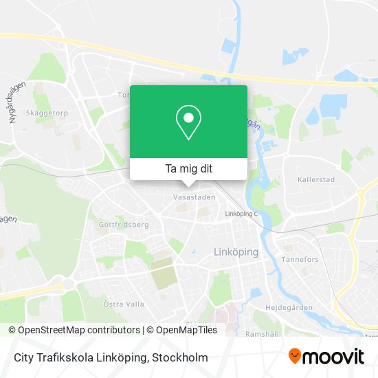 City Trafikskola Linköping karta