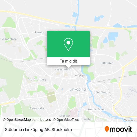 Städarna i Linköping AB karta