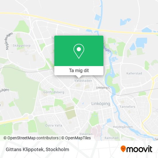 Gittans Klippotek karta