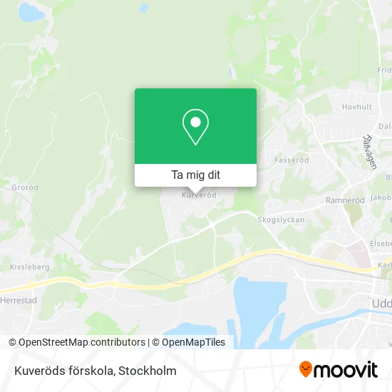 Kuveröds förskola karta