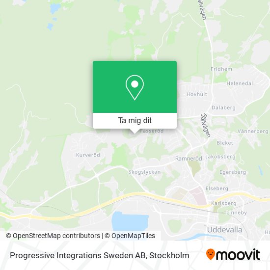 Progressive Integrations Sweden AB karta