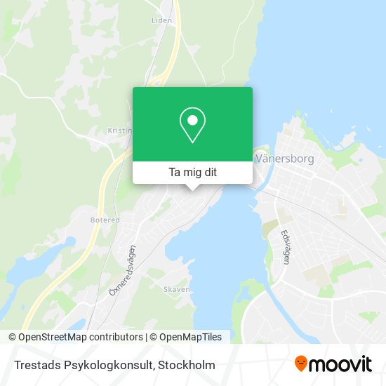 Trestads Psykologkonsult karta