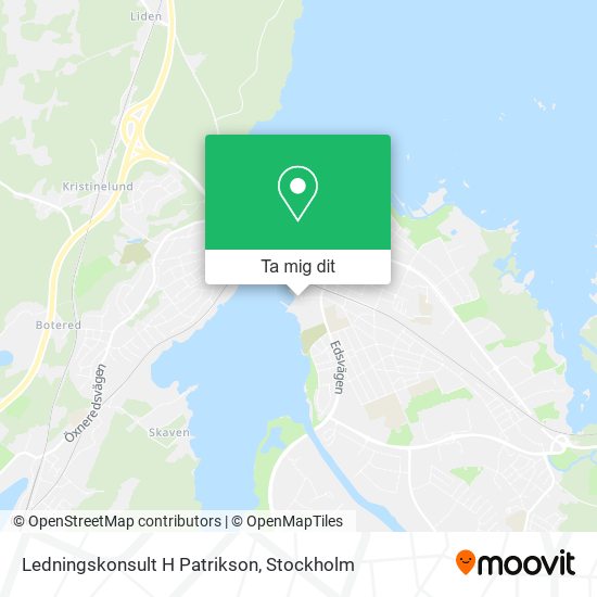 Ledningskonsult H Patrikson karta