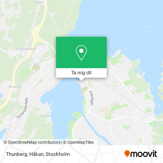 Thunberg, Håkan karta