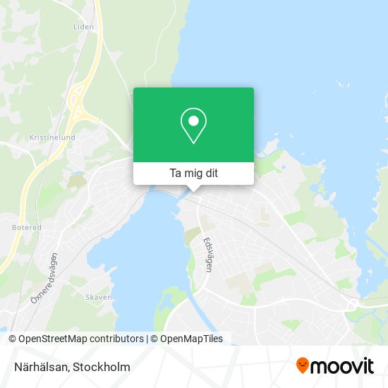 Närhälsan karta