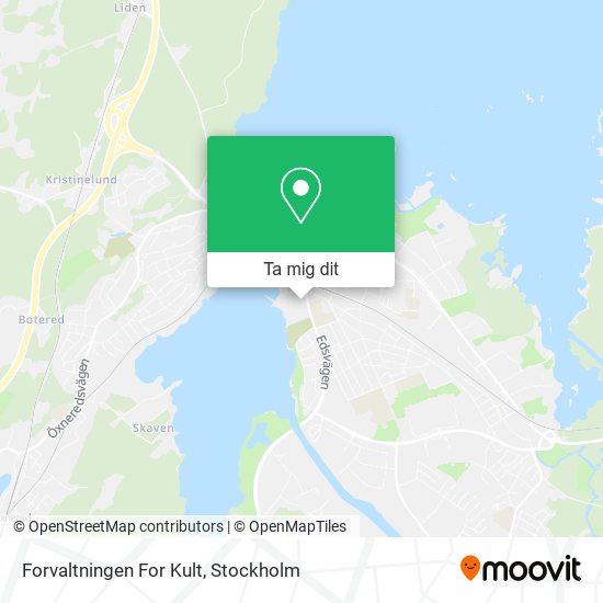 Forvaltningen For Kult karta