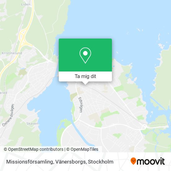 Missionsförsamling, Vänersborgs karta