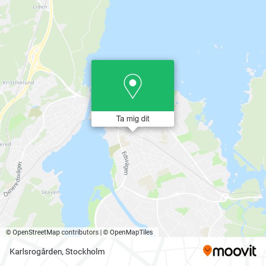 Karlsrogården karta