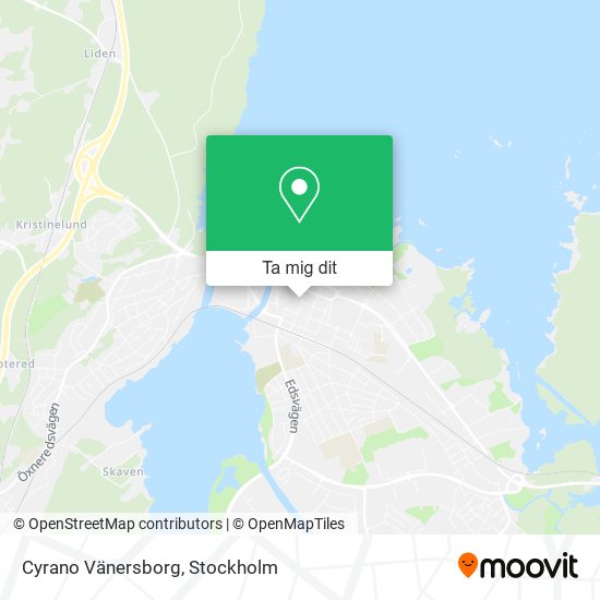 Cyrano Vänersborg karta