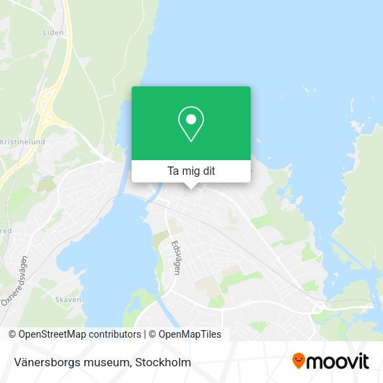 Vänersborgs museum karta
