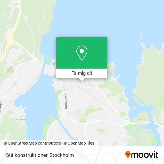 Stålkonstruktioner karta