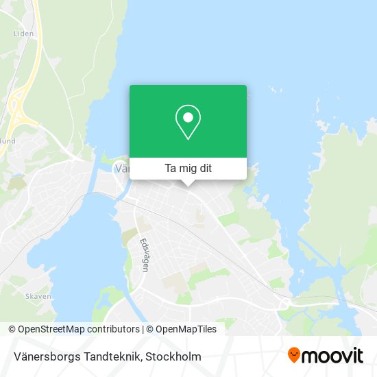 Vänersborgs Tandteknik karta