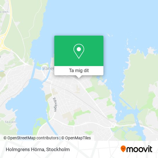 Holmgrens Hörna karta