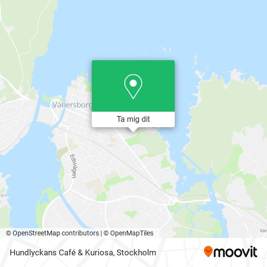 Hundlyckans Café & Kuriosa karta