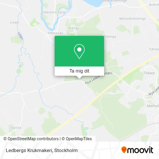 Ledbergs Krukmakeri karta