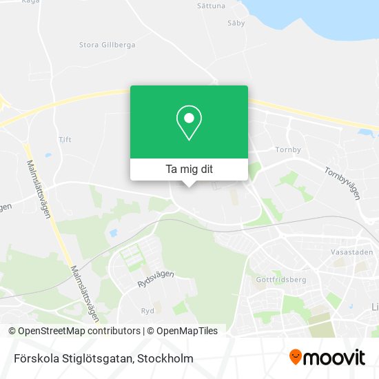 Förskola Stiglötsgatan karta