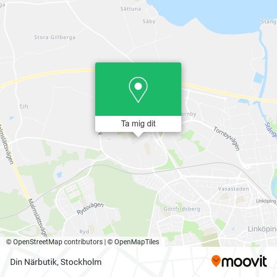 Din Närbutik karta