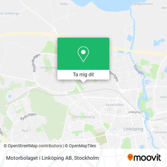 Motorbolaget i Linköping AB karta