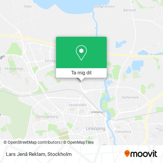 Lars Jenå Reklam karta