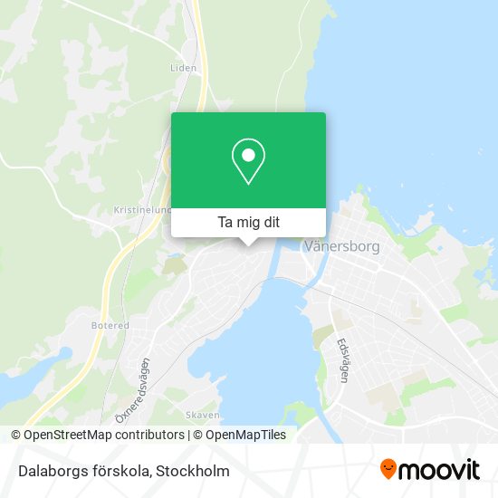 Dalaborgs förskola karta
