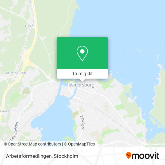 Arbetsförmedlingen karta