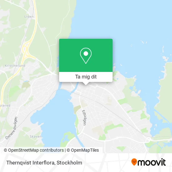 Thernqvist Interflora karta