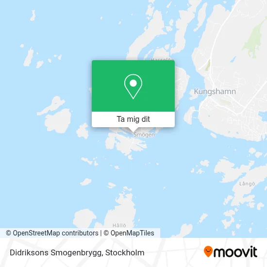 Didriksons Smogenbrygg karta