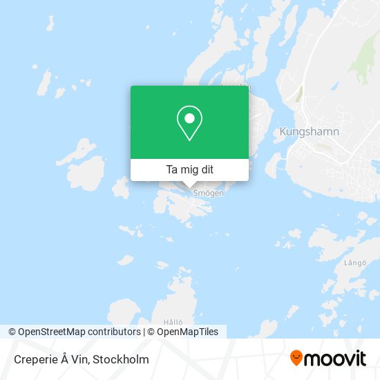 Creperie Å Vin karta