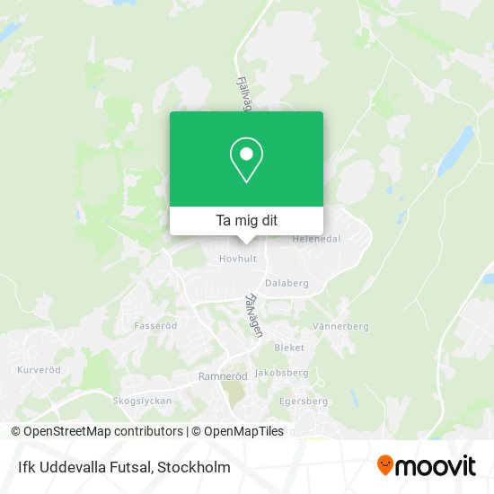 Ifk Uddevalla Futsal karta