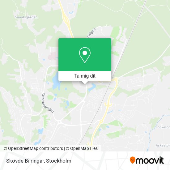 Skövde Bilringar karta
