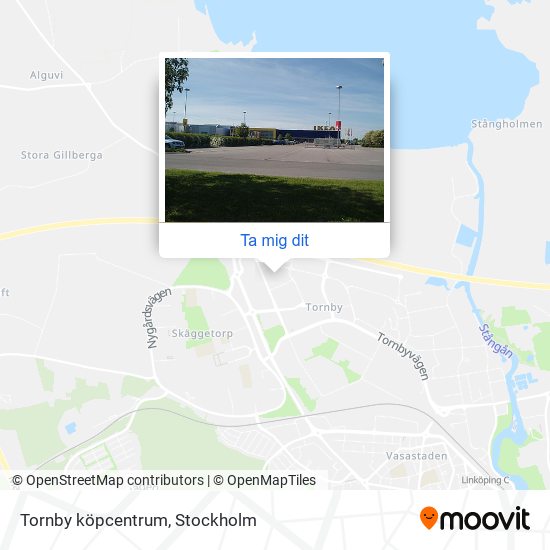 Tornby köpcentrum karta