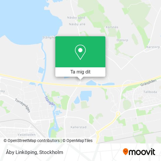 Åby Linköping karta