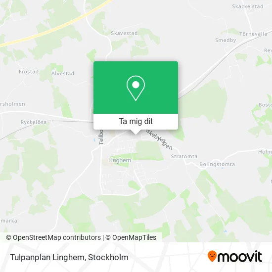 Tulpanplan Linghem karta