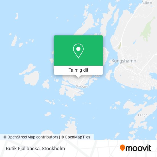 Butik Fjãllbacka karta