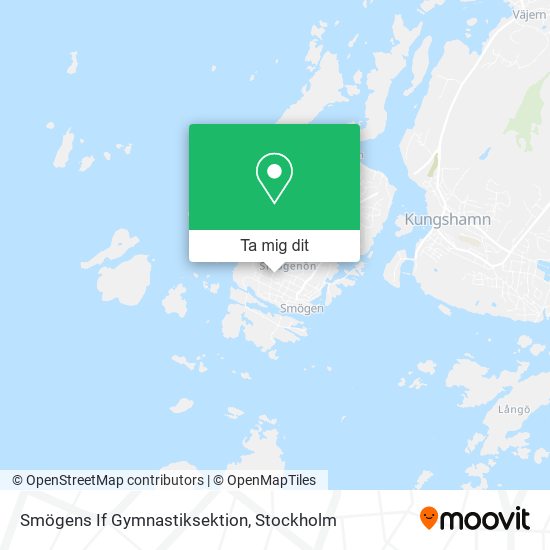 Smögens If Gymnastiksektion karta