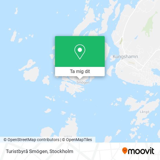 Turistbyrå Smögen karta