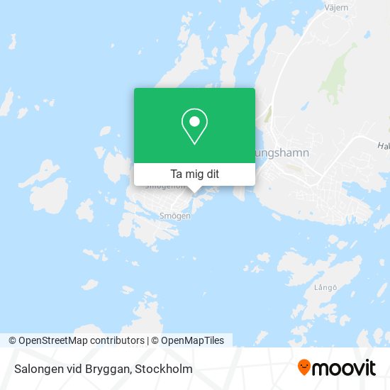 Salongen vid Bryggan karta