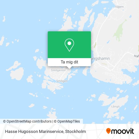 Hasse Hugosson Marinservice karta