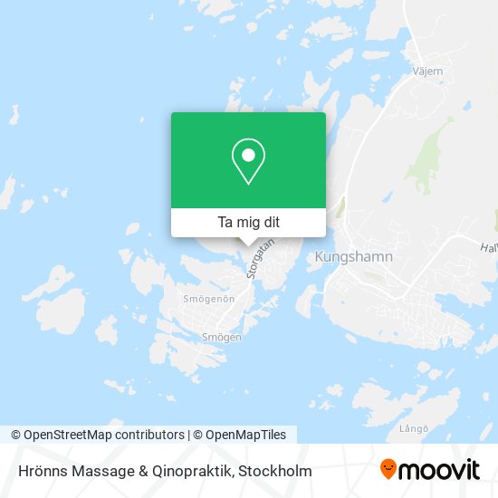 Hrönns Massage & Qinopraktik karta