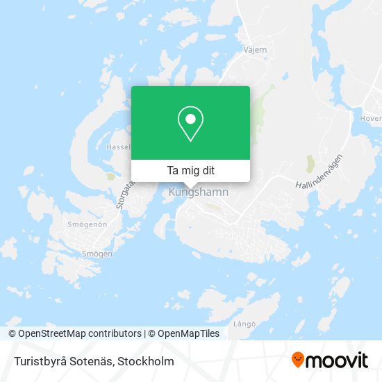 Turistbyrå Sotenäs karta