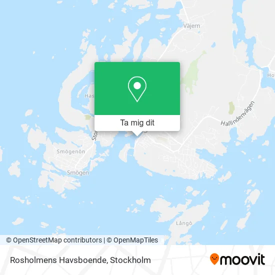 Rosholmens Havsboende karta