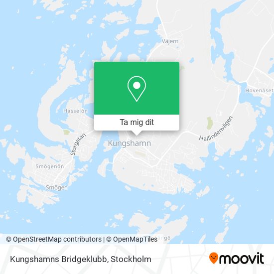 Kungshamns Bridgeklubb karta