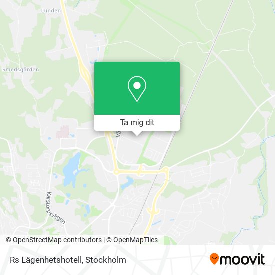 Rs Lägenhetshotell karta