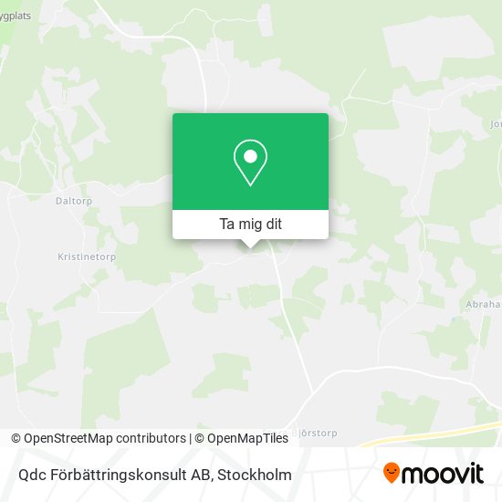 Qdc Förbättringskonsult AB karta