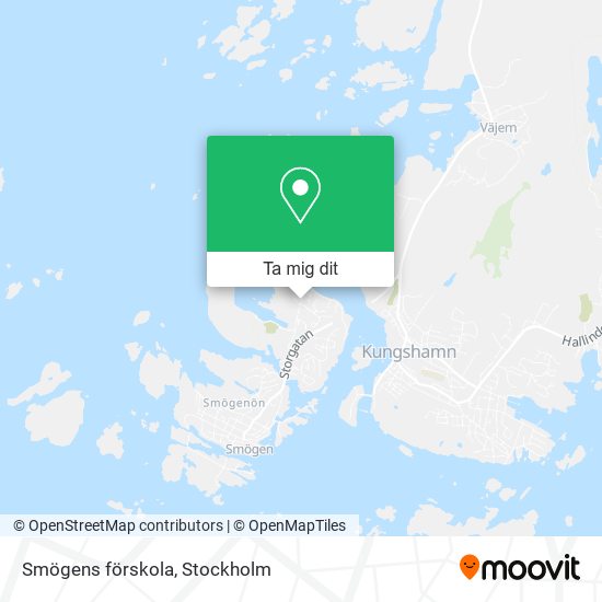 Smögens förskola karta