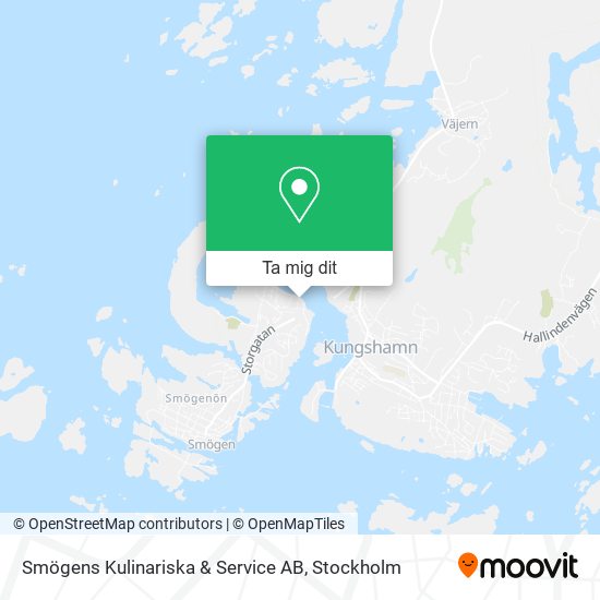 Smögens Kulinariska & Service AB karta