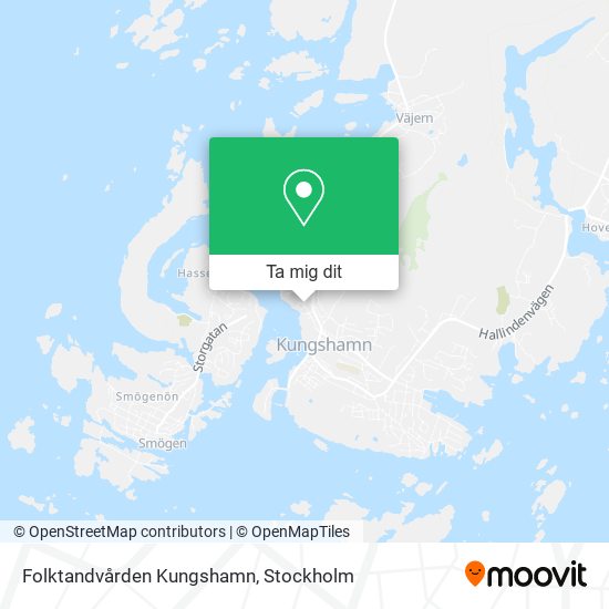 Folktandvården Kungshamn karta