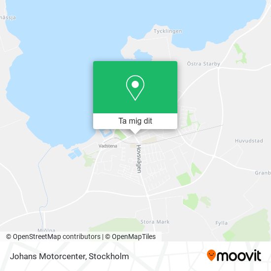 Johans Motorcenter karta