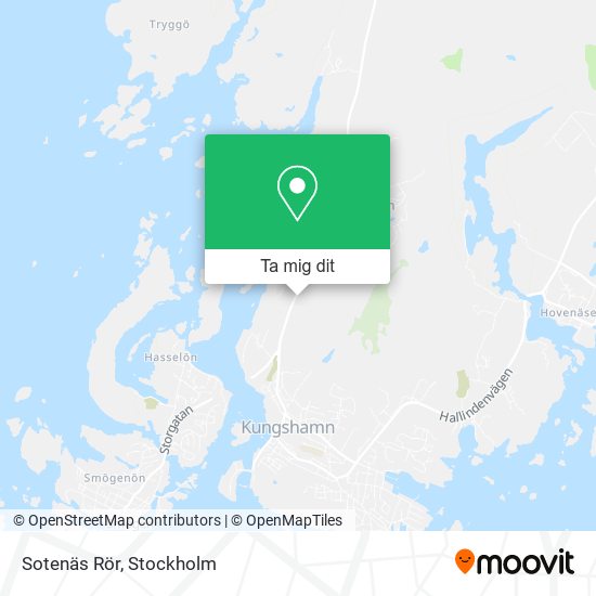 Sotenäs Rör karta