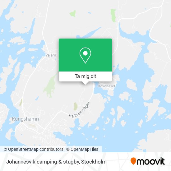 Johannesvik camping & stugby karta